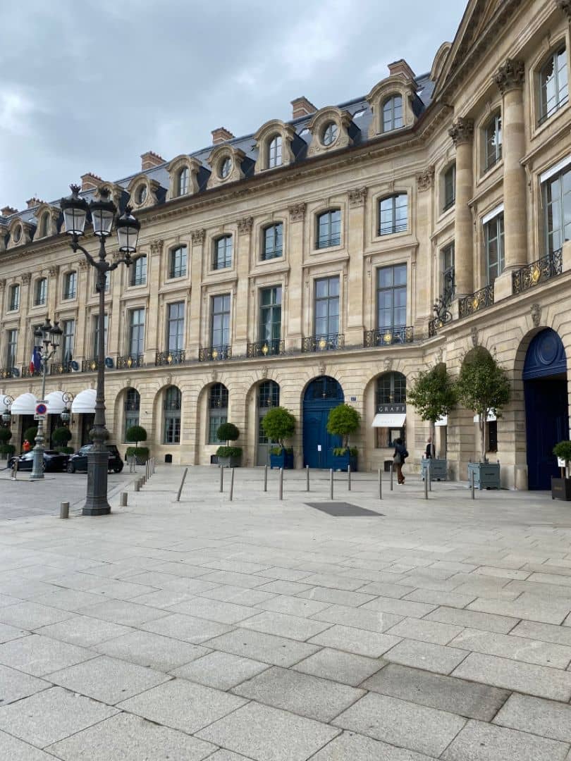 Intervention Place Vendôme - Clientèle luxe Paris